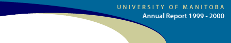 University of Manitoba Annual Report 1999-2000