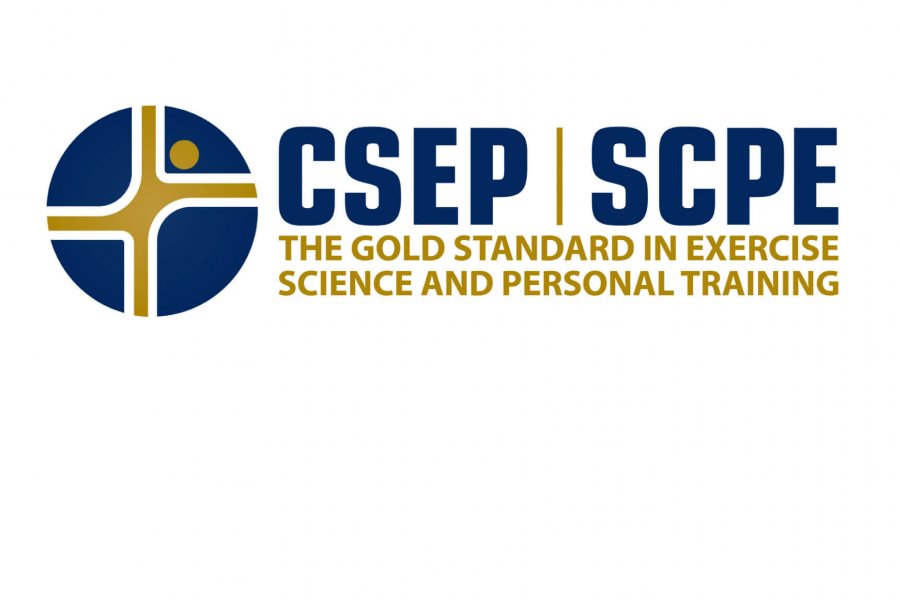 The Canadian Society of Exercise Physiology logo, the gold standard in exercise science and personal training. 