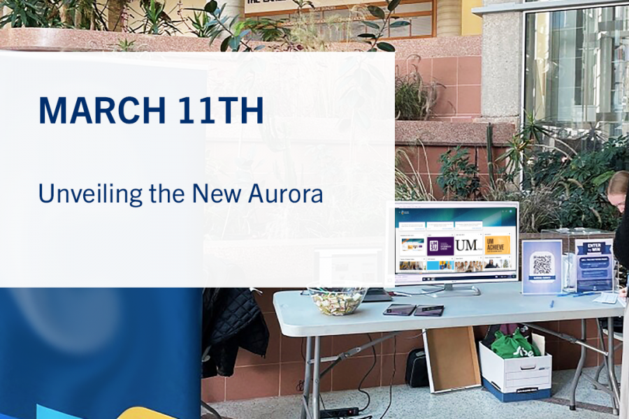 March 11, join us for the unveiling of New Aurora