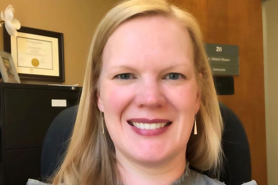 Kristin Hildahl-Shawn, instructor at the department of Food and Human Nutritional Sciences.