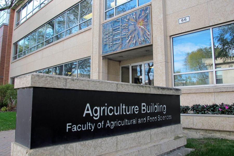 agriculture building sign
