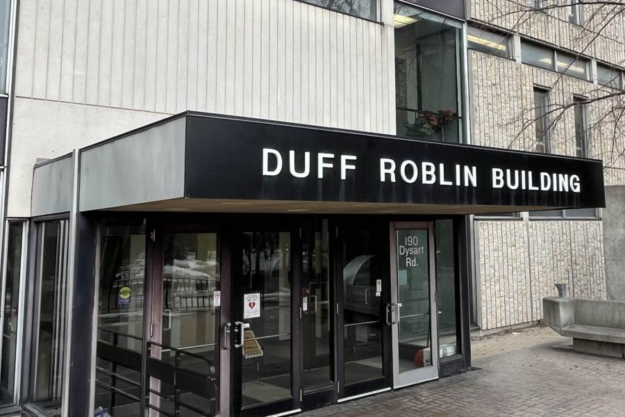 Teh Duff Roblin Building, part of the Department of Food and Human Nutritional Sciences research facilities.