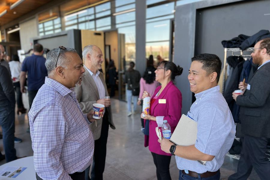 People attend RCFTR Food Technology and Research Day