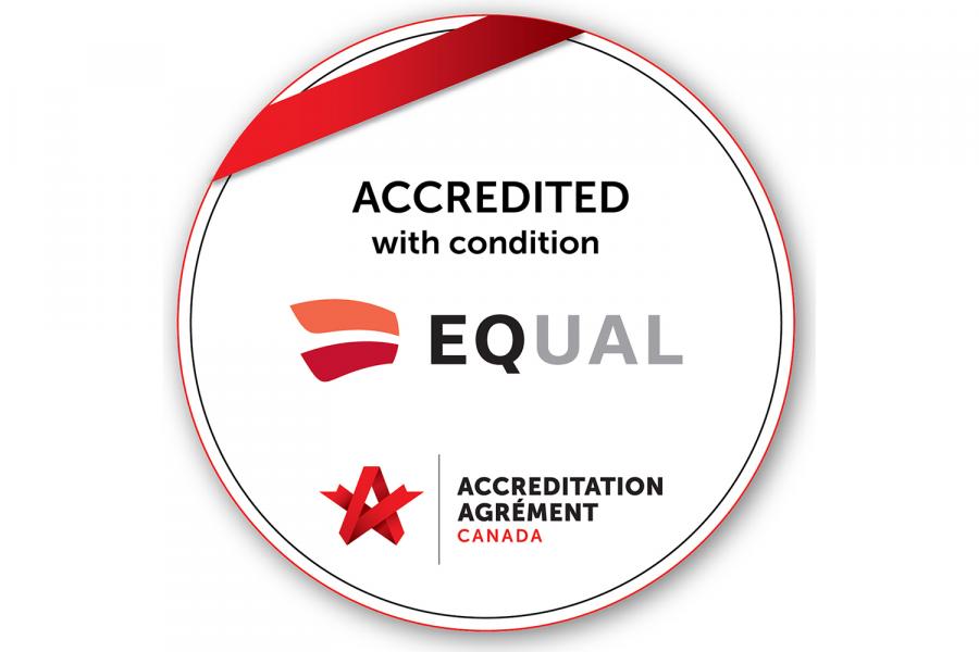 Logo for EQual (Accreditation Canada)