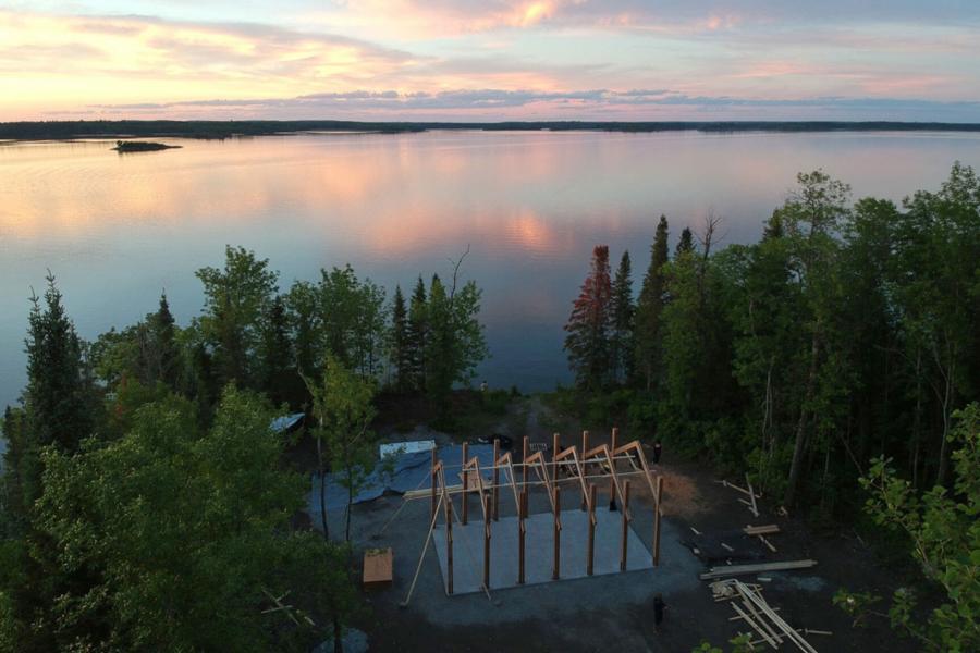 University of Manitoba’s Design Build Collaboration with Shoal Lake 40.