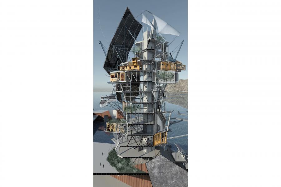 Tower Condition adhered to Terramorphic Profile Structure