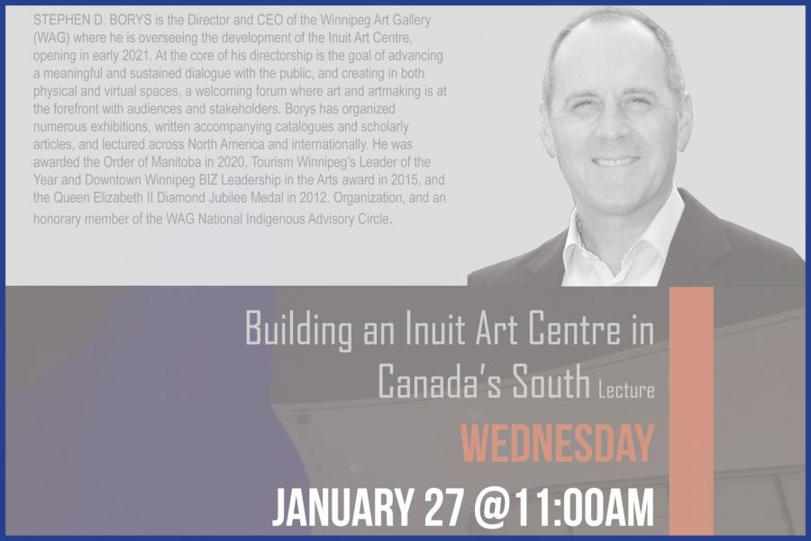Stephen Borys event poster