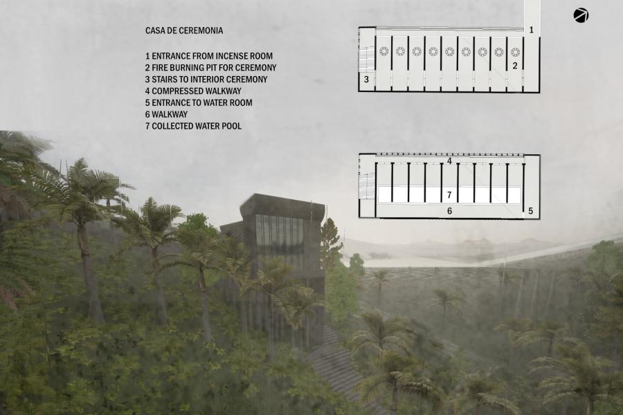 Ceremony structure.