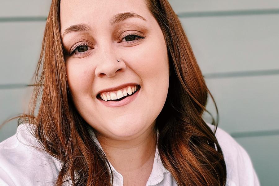 Portrait of Alyssa Bouchard.