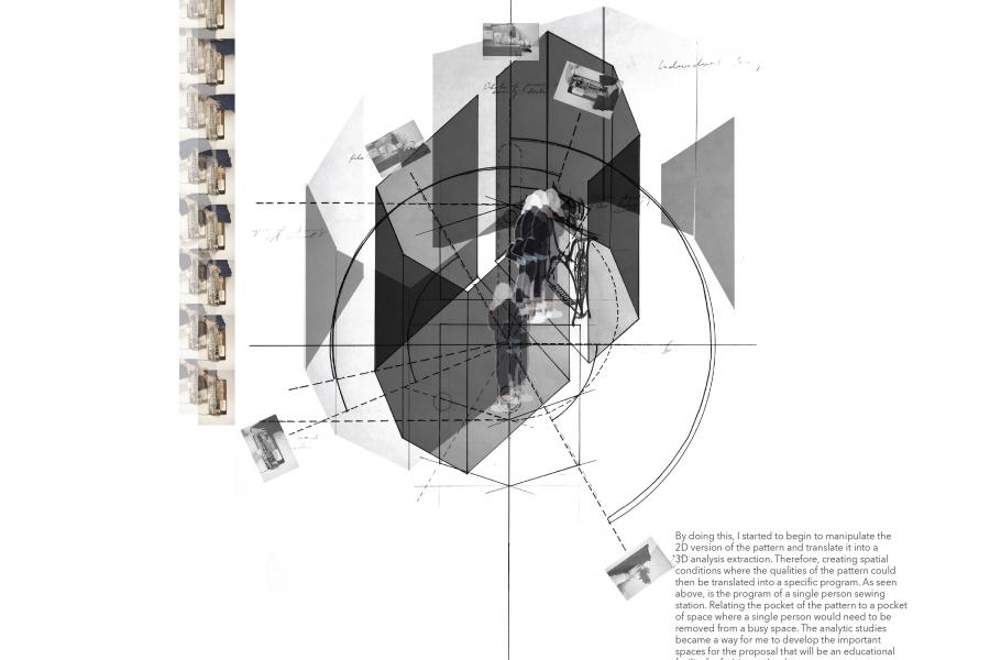 Descriptive geometry turned into spatial development