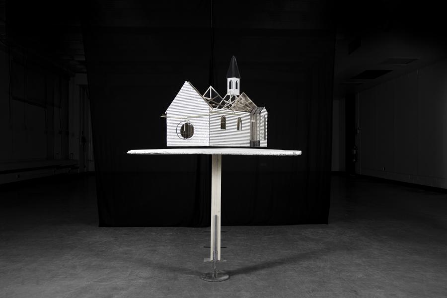 Union Point Church on display