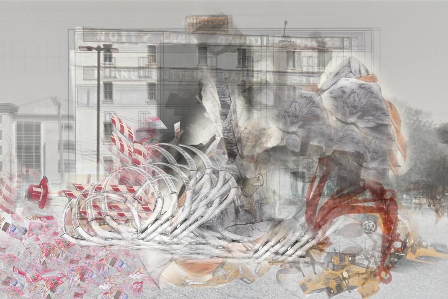 Collage of the mythology