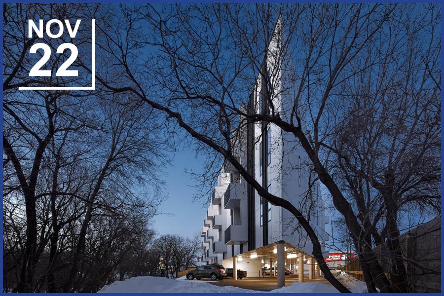 Condominium in the winter 