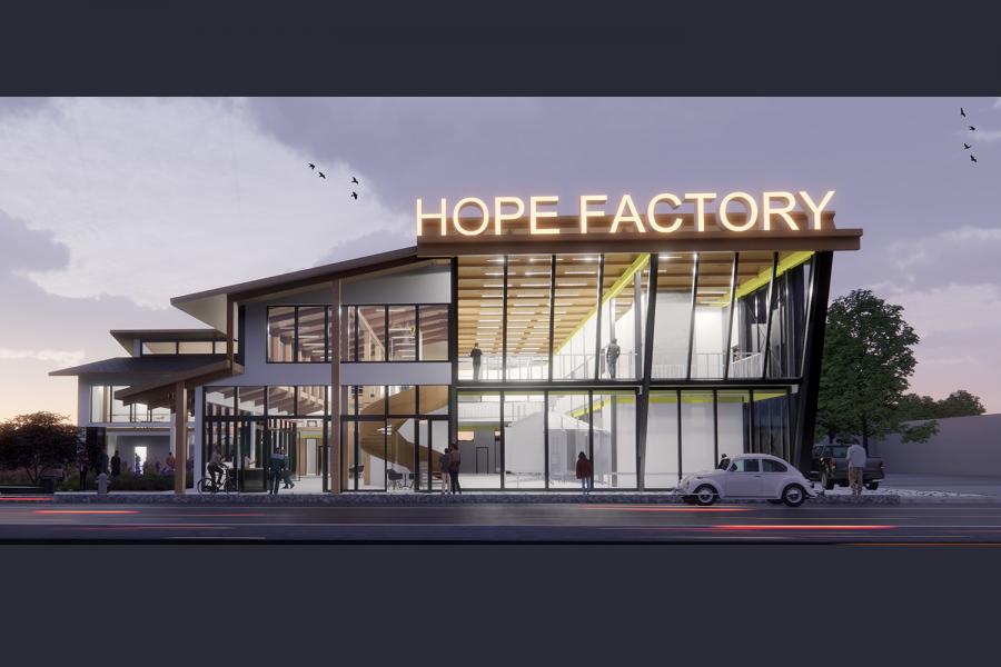 Exterior rendering