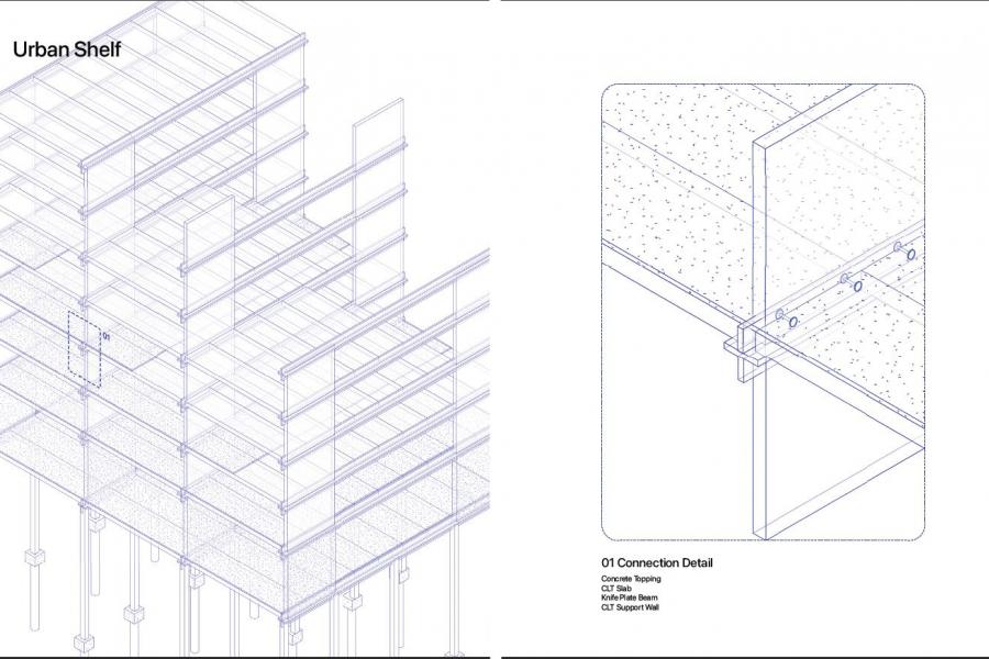 Axonometric drawing