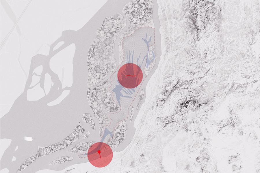 Herrling Island Intervention Map