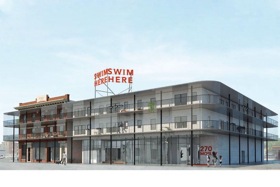 Exterior rendering