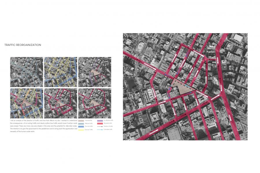 Traffic reorganization plan.