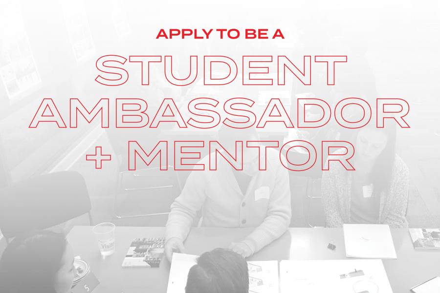 Student ambassador and mentor