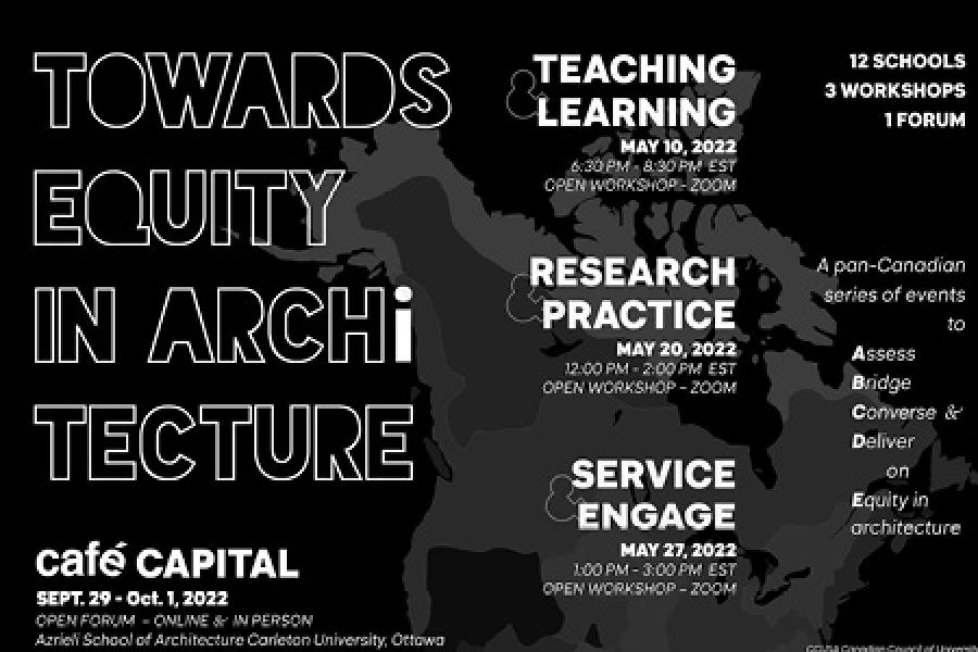 towards equity in architecture poster image