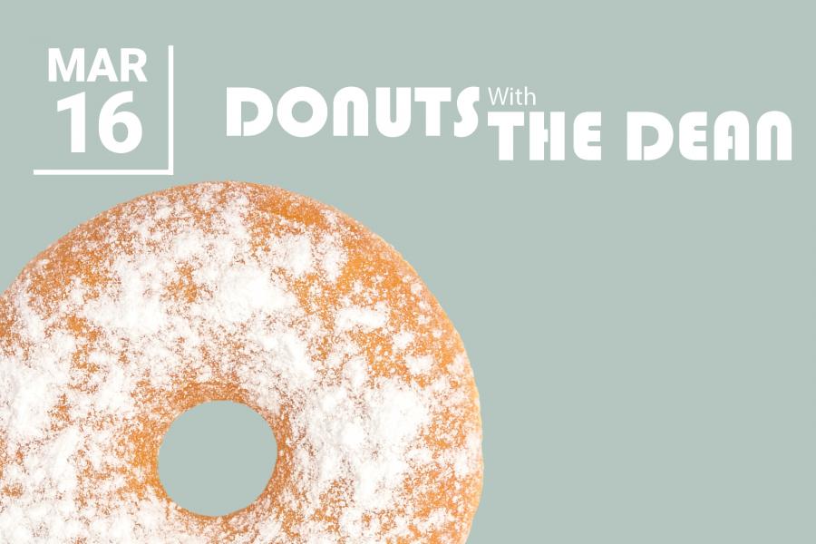 Donuts with the Dean event image