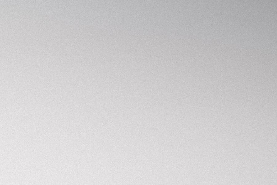 A solitary seagull soars over a calm ocean under a vast, cloudless sky. The black-and-white image conveys tranquility and freedom.