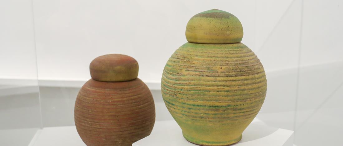 Ceramic works by Robert Archembeau