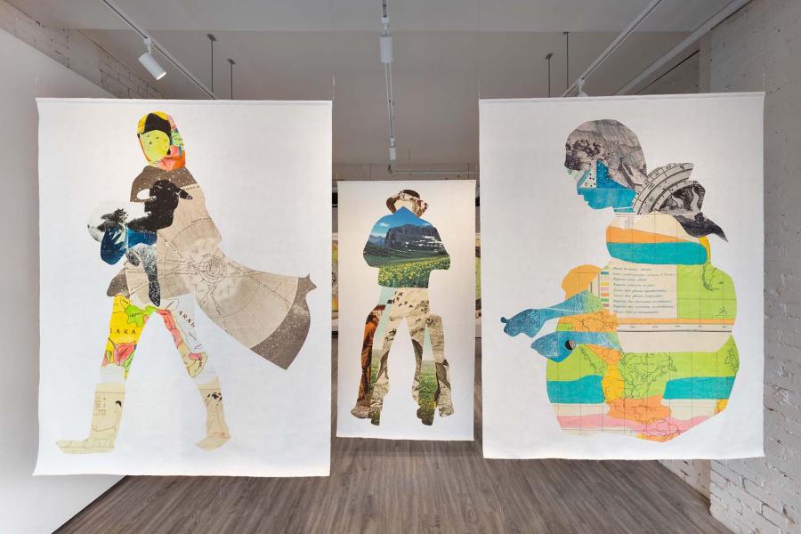 Installation shot of exhibition