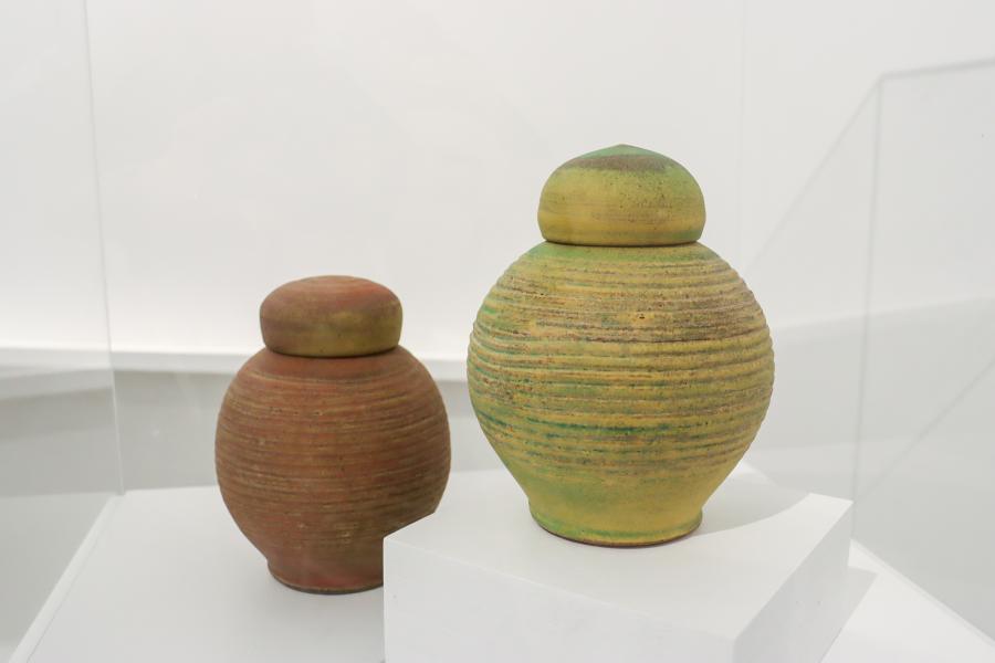 Ceramic works by Robert Archembeau