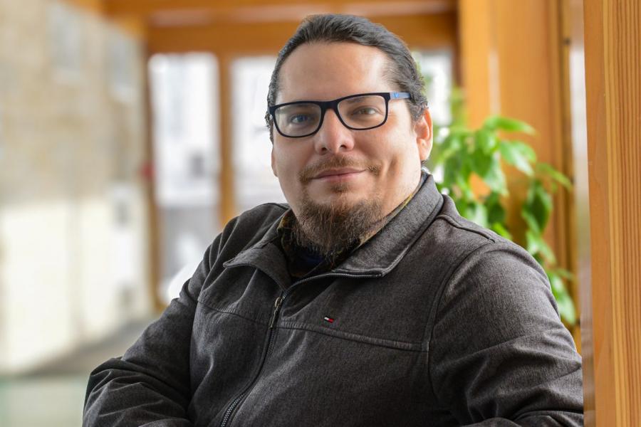CCWOC’s Winter 2024 Writer-In-Residence, Miguel Antonio Chávez