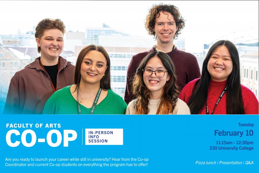 Co-Op info session graphics