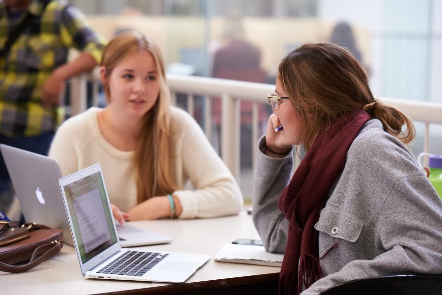 Open study area, Asper School of Business.