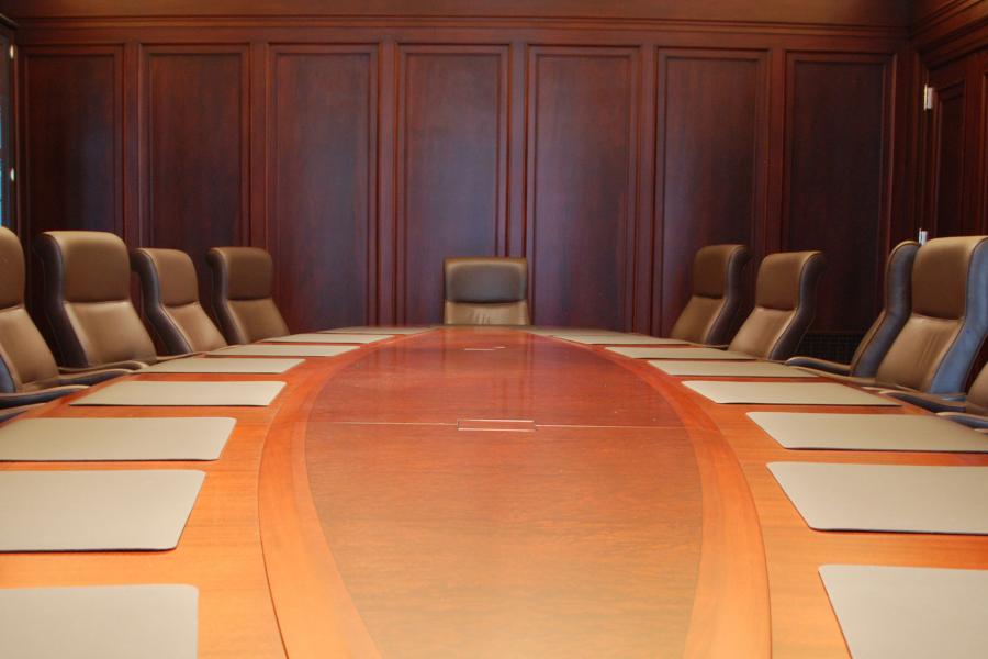 James W. Burns Executive Education Centre Boardroom.