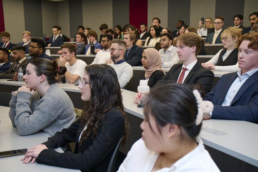Students in classroom