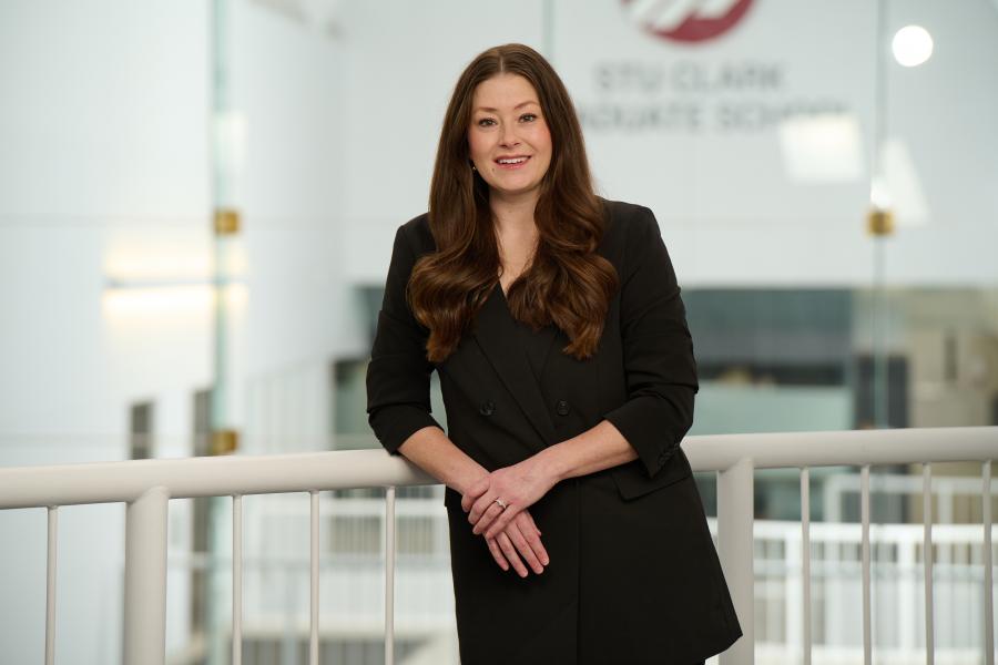 Amy Jones standing for headshot