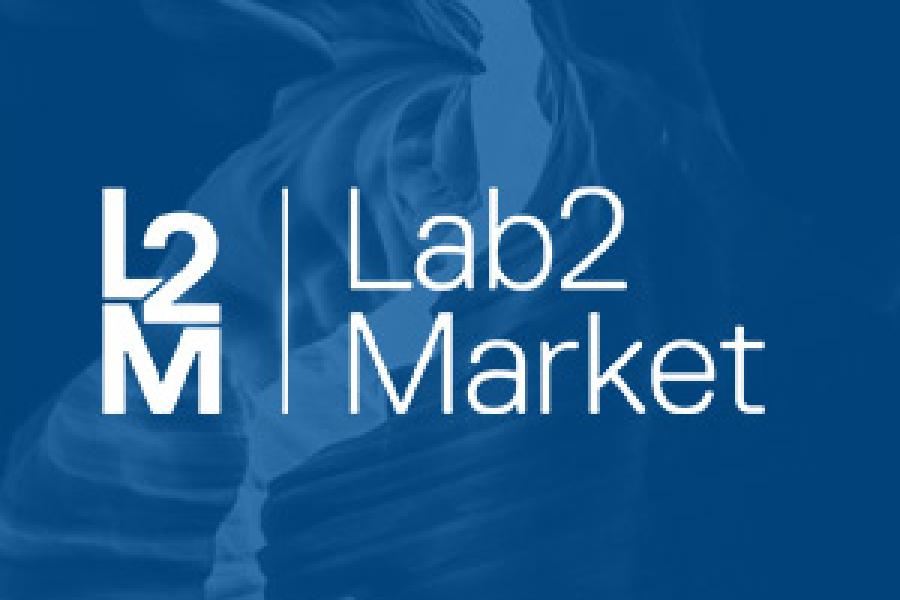 Lab two market logo