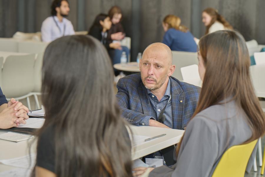 Stu Clark Centre Startup Coach Coaching Students