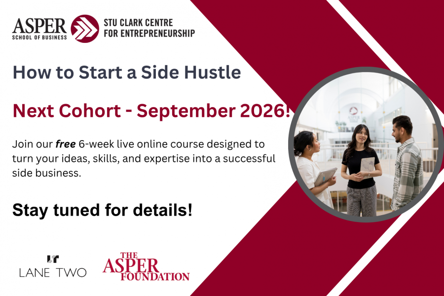 Fall Cohort for How to Start a Side Hustle Course