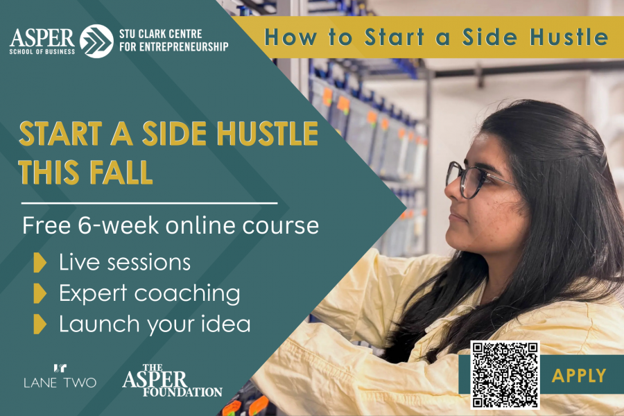 Applications are now open for the how to start a side hustle course