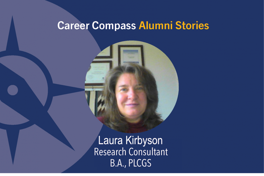 Career Compass Environmental Design Alumni Story: Laura Kirbyson, Research Consultant, B.A., PLCGS