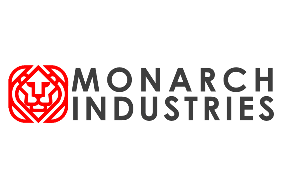 Logo for monarch industries