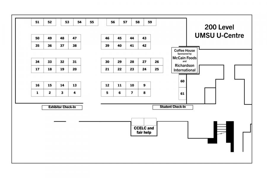 ASE career fair 2025 booth layout