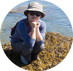 a picture of misuk yun in a field