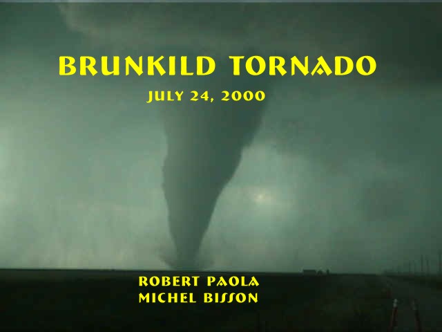 Brunkild Tornado Title Page