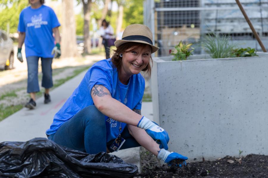 Campus Beautification Day at Bannatyne Campus 2025 Photo #3