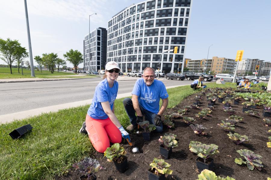 Campus Beautification Day at Fort Garry Campus 2025 Photo #15