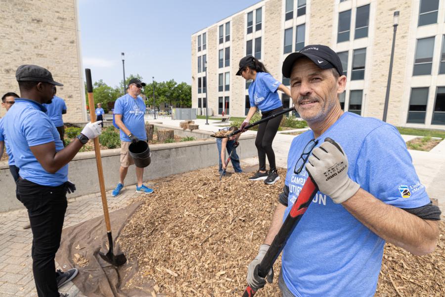Campus Beautification Day at Fort Garry Campus 2025 Photo #23