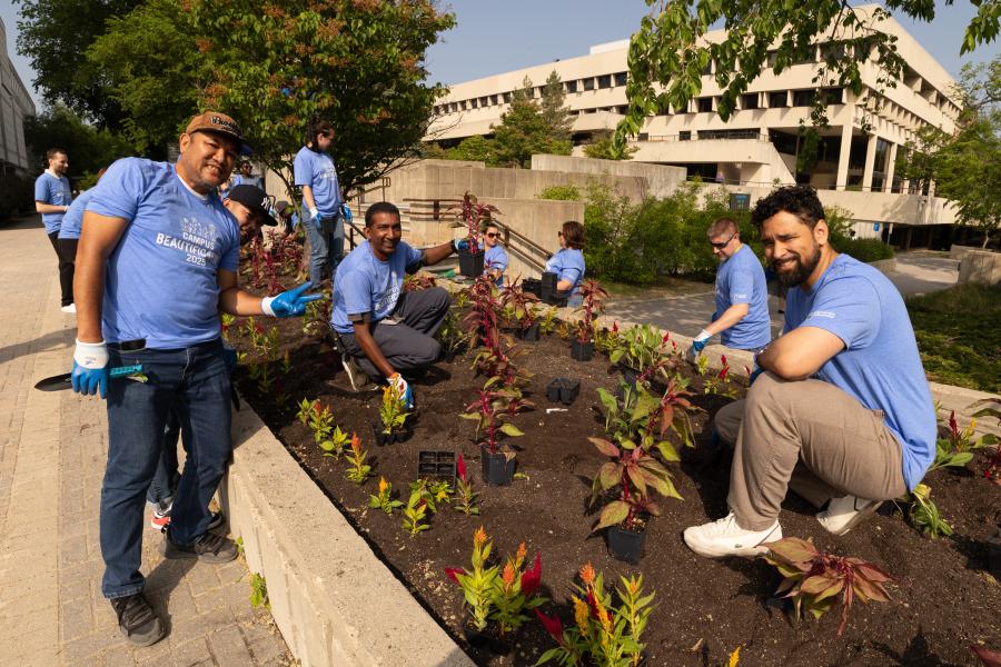 Campus Beautification Day at Fort Garry Campus 2025 Photo #5
