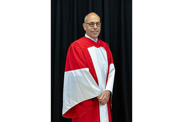 An image of Dr. Graham Sher, Honorary Degree recipient. 