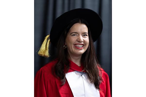 An image of Dr. Kate Bowler, Honorary Degree recipient